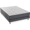 DEKO DREAM HOTEL PREMIUM LUX - Ensemble matelas + sommier 140x190 cm - Mémoire de forme - 28cm - 5 zones - Ferme