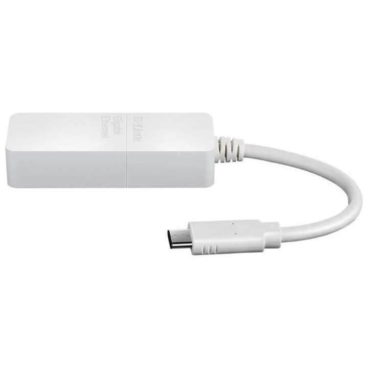 D-LINK Adaptateur USB-C vers Gigabit Ethernet (DUB-E130)