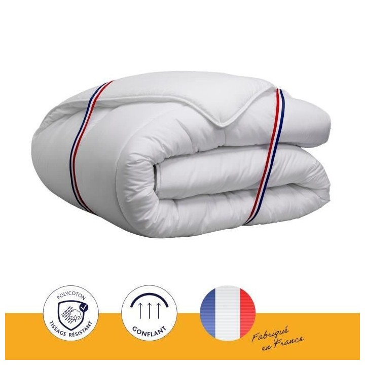 DODO Couette tempérée Vancouver - 200 x 200 cm - Blanc