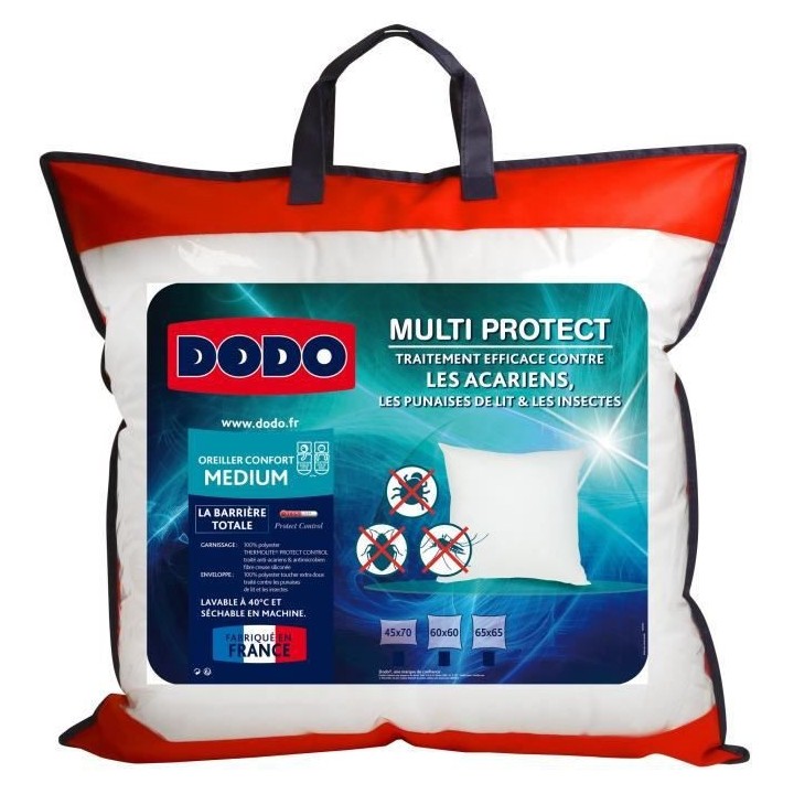 DODO Oreiller MULTIPROTECT - 65 x 65 cm