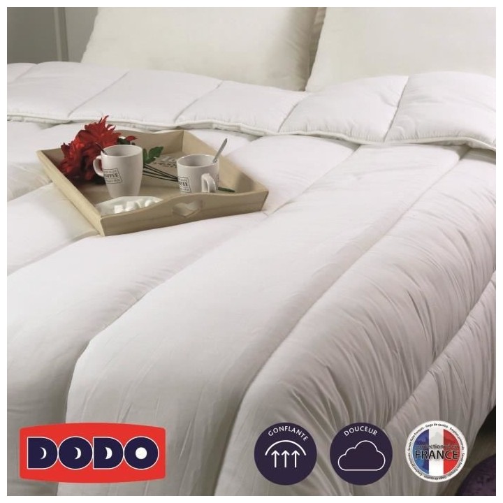 DODO Couette légere 220x240 - 100% Polyester Microlux - NUITS CALINES
