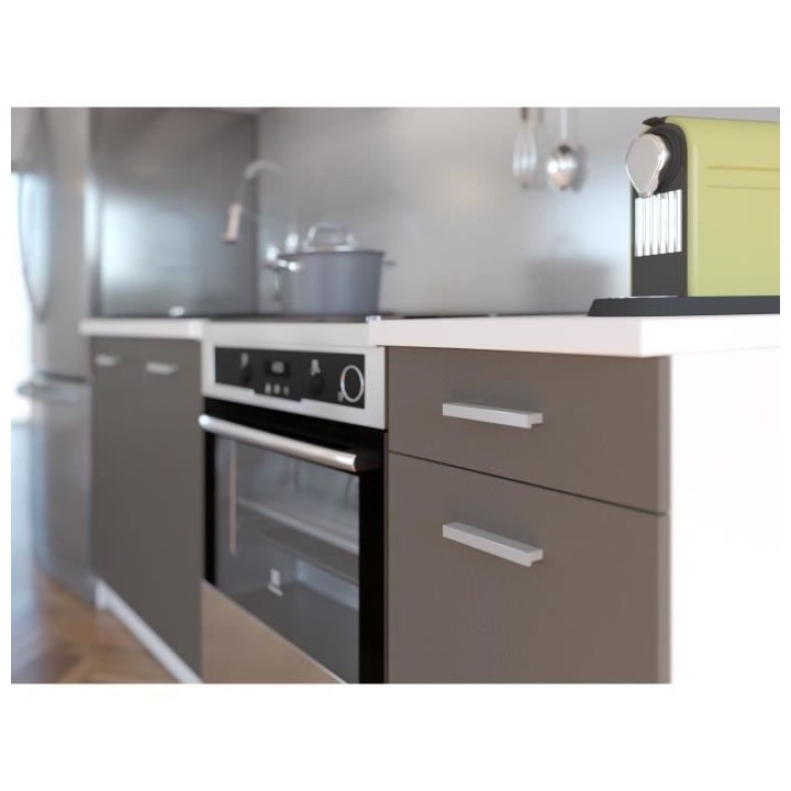 EXTRA Cuisine complete - L 180cm - Taupe mat
