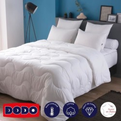 Couette - Saint Moritz - 220 x 240 cm - Chaude - 100% Polyester - 2 personnes - Blanc - DODO