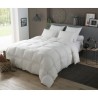 Couette Duvet - 220 x 240 cm - Tempérée - 70% Plumettes 30% Duvet Oie et Canard - 2 personnes - Blanc - DODO