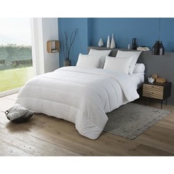 Couette Night Air - Tempérée - Blanc - 220 x 240 cm - Enveloppe 100% polyester - DODO