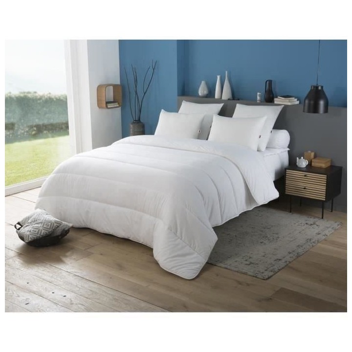 Couette Night Air - Tempérée - Blanc - 220 x 240 cm - Enveloppe 100%