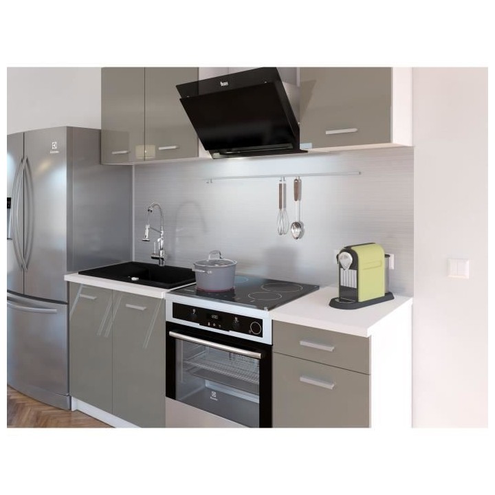 EXTRA - Cuisine compl�ete L 180cm - Truffe Laqué