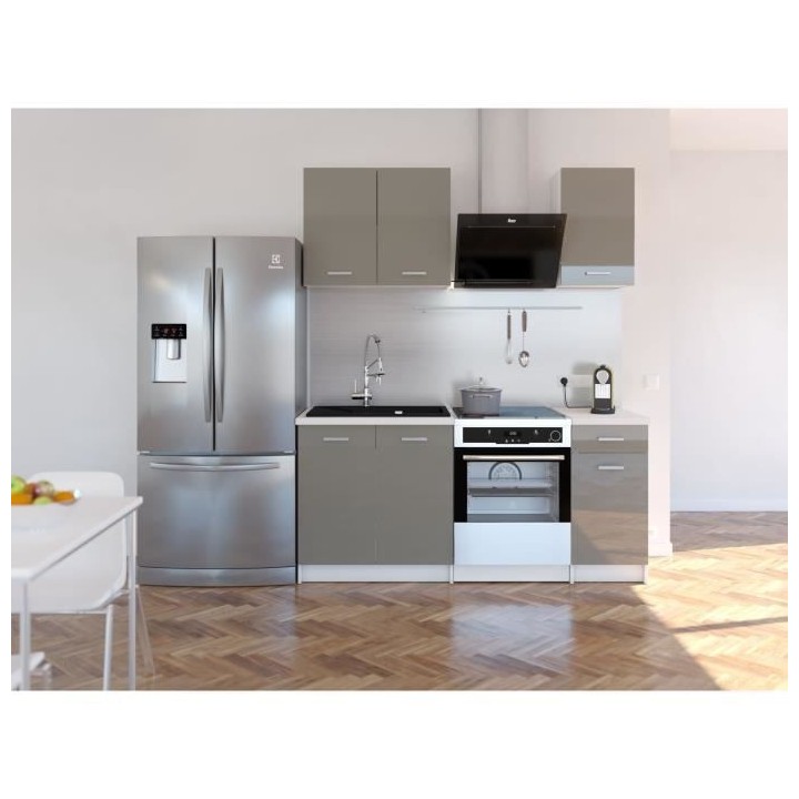 EXTRA - Cuisine compl�ete L 180cm - Truffe Laqué