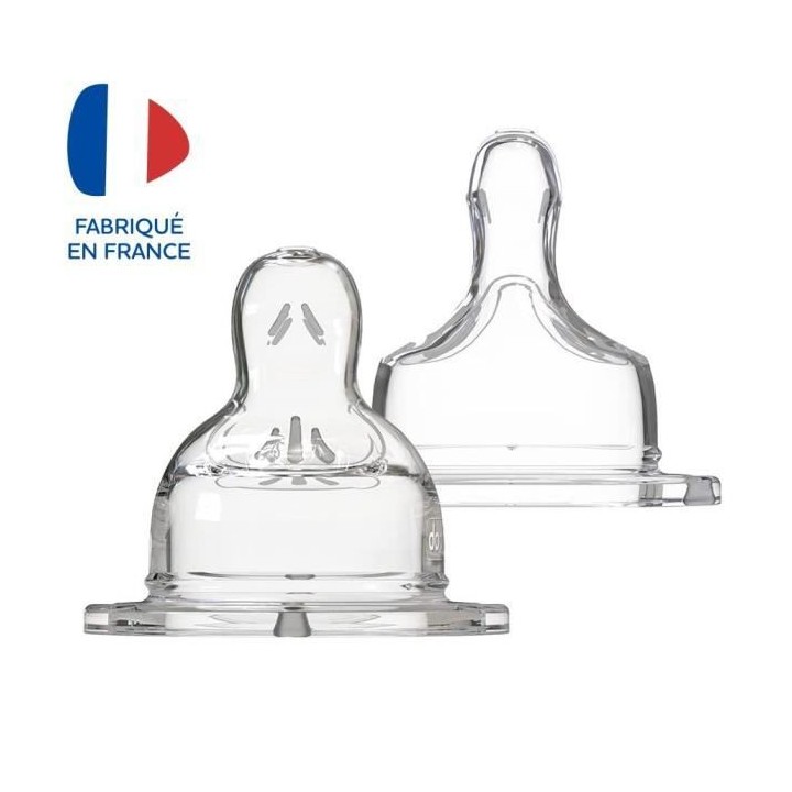 Dodie Biberon Sensation+ Anti-Coliques Tétines Plates Col Large Débi