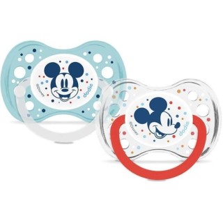 Dodie Sucette Anatomique +6m Mickey Lot de 2
