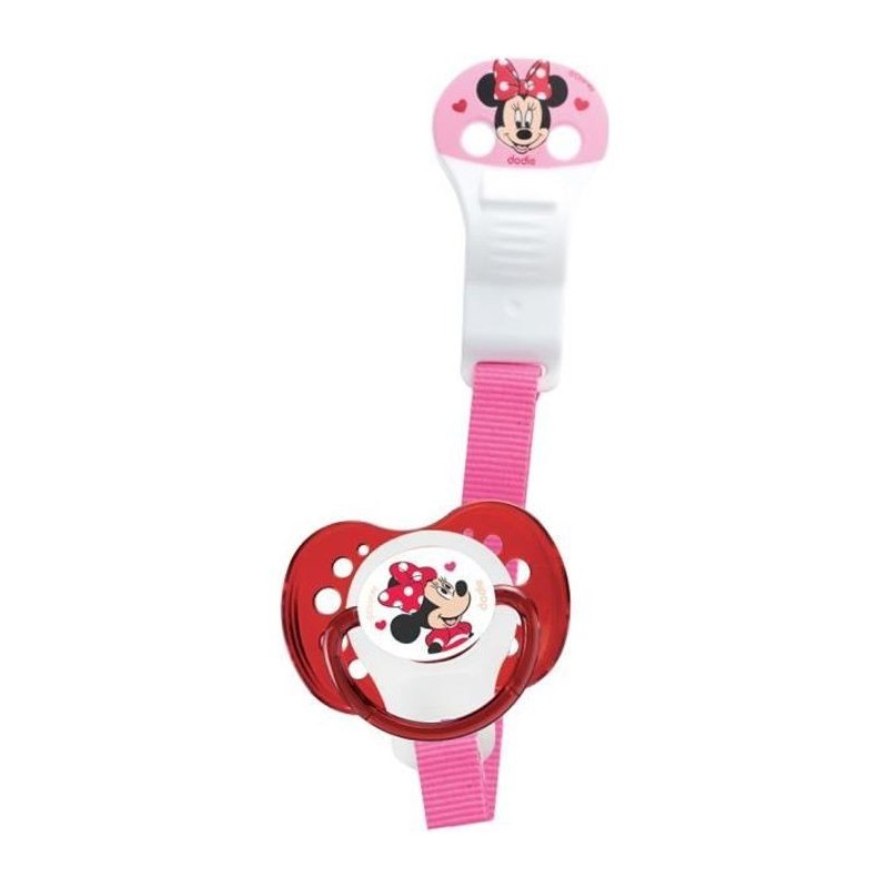 Dodie Attache-Sucette Ruban Minnie