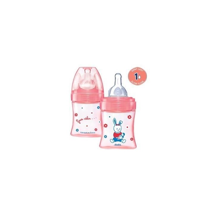 Dodie - Kit Nouveau Né 6 Biberon Initiation Rose