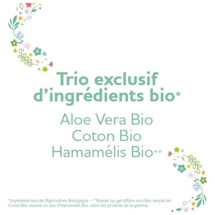 DODIE Lot de 3 cremes lavantes 500ml