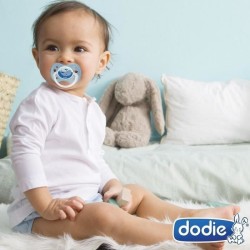 DODIE Lot de 3 Sucettes Anatomiques Jour +6 Mois X3, Sans BPA, Résistante