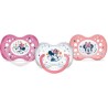 DODIE SUCETTES Lot de 3 Sucettes Anatomiques Minnie - Jour Et Nuit +18 Mois