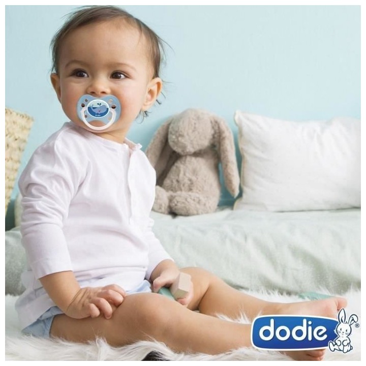 DODIE SUCETTES Lot de 3 Sucettes Anatomiques Minnie - Jour Et Nuit +18