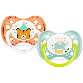 Dodie Sucette Anatomique +6m Cirque Lot de 2