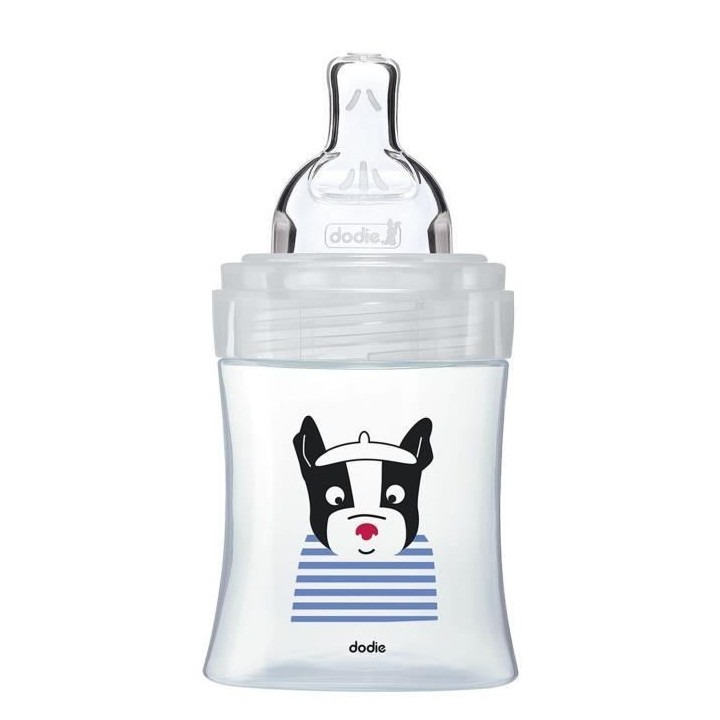 Dodie Biberon Sensation+ Anti-Coliques en Verre +0m Paris 150ml