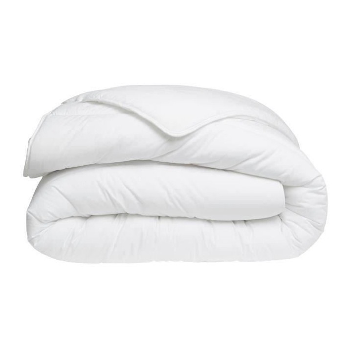 Couette chaude Country - 220 x 240 cm - 400gr/m² - Blanc - DODO