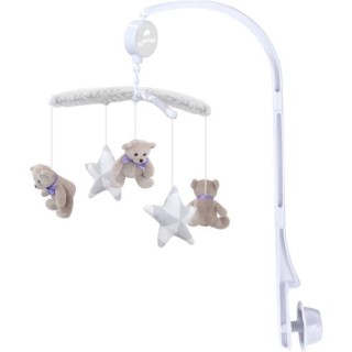 DOMIVA Mobile musical Little Bear - Arche en PVC - Mélodie La vie en