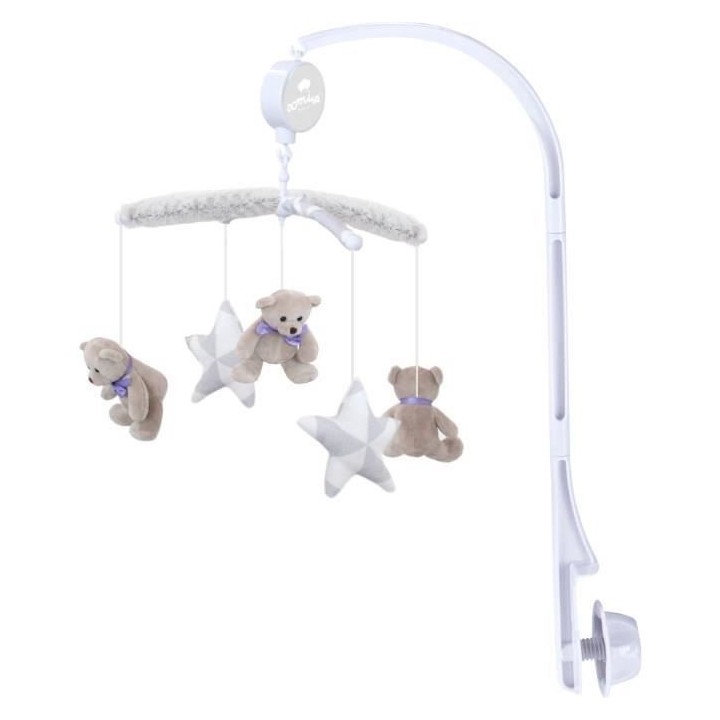 DOMIVA Mobile musical Little Bear - Arche en PVC - Mélodie La vie en