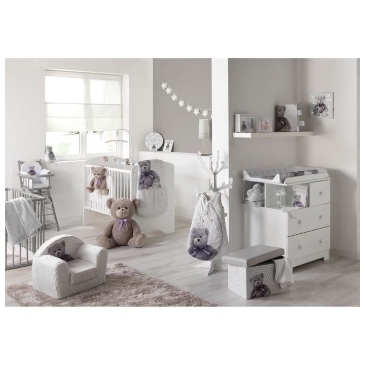 DOMIVA Mobile musical Little Bear - Arche en PVC - Mélodie La vie en