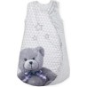 DOMIVA Gigoteuse Little Bear - Microfibre 100% polyester - 6-36 mois - Gris - 90 cm