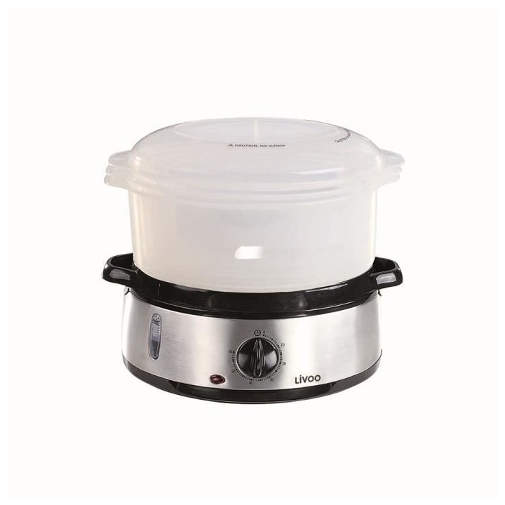 LIVOO DOC141 Cuiseur vapeur - Inox