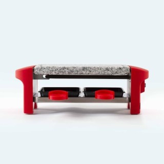LIVOO DOC156 Appareil a raclette 2 personnes – Rouge