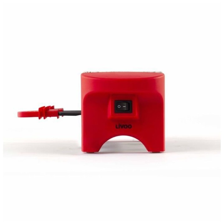 LIVOO DOC156 Appareil a raclette 2 personnes – Rouge