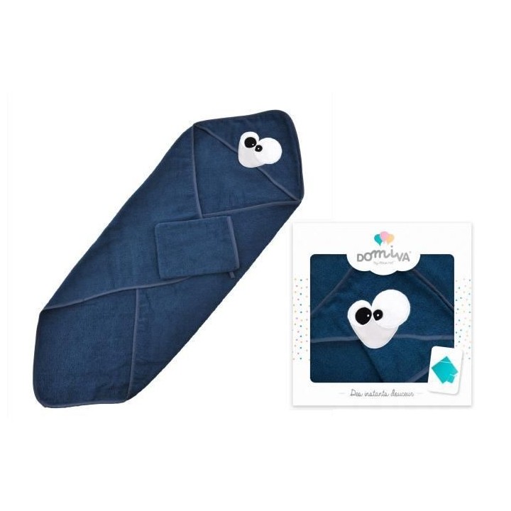 DOMIVA Pingou Coffret sortie de bain + gant - 75 x75 cm