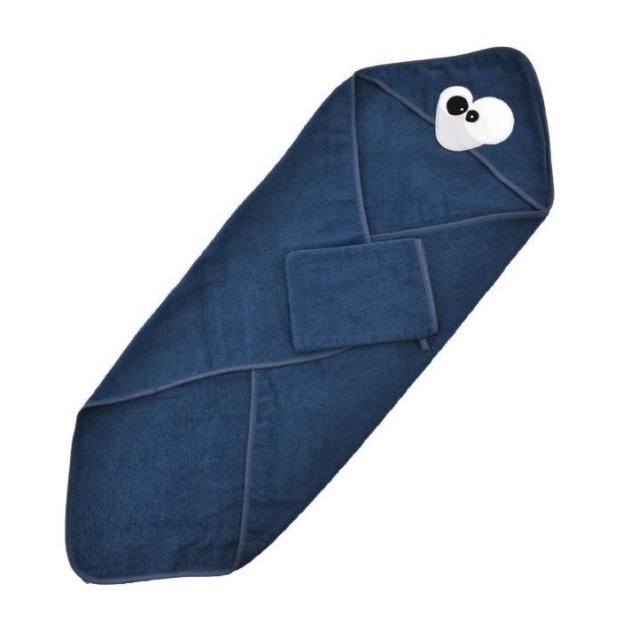 DOMIVA Pingou Coffret sortie de bain + gant - 75 x75 cm