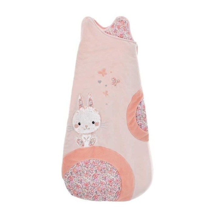 DOMIVA Gigoteuse Lapinou - Coton/Polyester - 6-36 mois - Rose - 90 cm