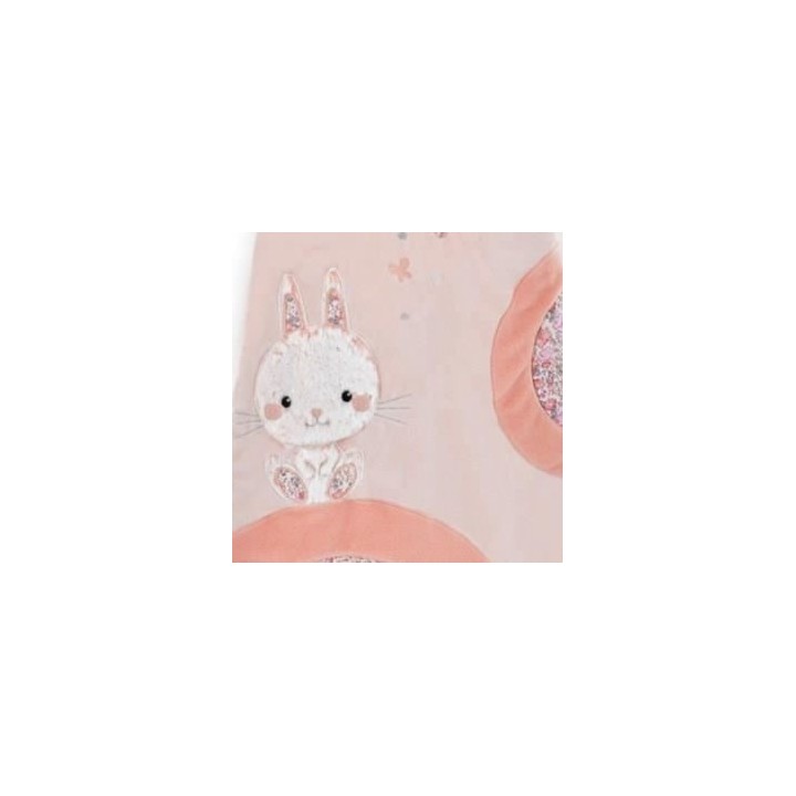 DOMIVA Gigoteuse Lapinou - Coton/Polyester - 6-36 mois - Rose - 90 cm