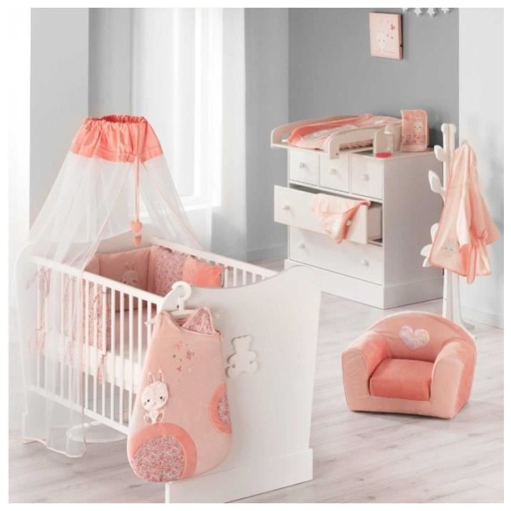 DOMIVA Gigoteuse Lapinou - Coton/Polyester - 6-36 mois - Rose - 90 cm