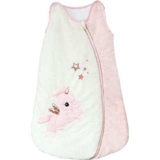 DOMIVA Gigoteuse Jolly - Coton/Polyester - 0-6 mois - Blanc/Rose - 70