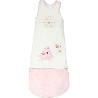 DOMIVA Gigoteuse Jolly - Coton/Polyester - 6-36 mois - Blanc/Rose - 90