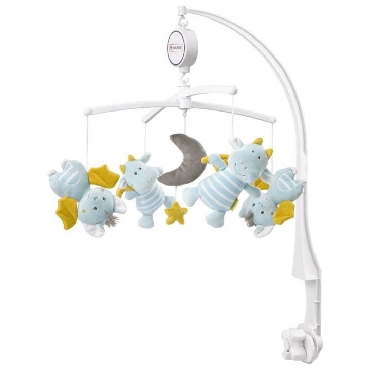 DOMIVA Mobile musical Little Castle - Arche PVC - Peluches amovibles -