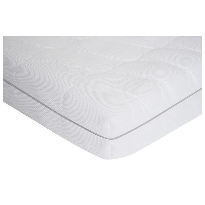 DOMIVA Lot matelas 3D DREAM + 1 housse 60x120cm - Blanc