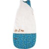 DOMIVA Gigoteuse Zanimo - Microfibre 100% polyester - 6-36 mois - Ecru/Bleu - 90 cm