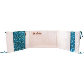 DOMIVA Tour de lit Zanimo - Microfibre 100% Polyester - Adaptable - Ec