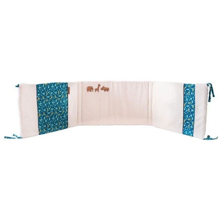 DOMIVA Tour de lit Zanimo - Microfibre 100% Polyester - Adaptable - Ec