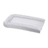 DOMIVA Matelas langer PVC + 2 Éponges amovibles - Blanc imprime étoiles