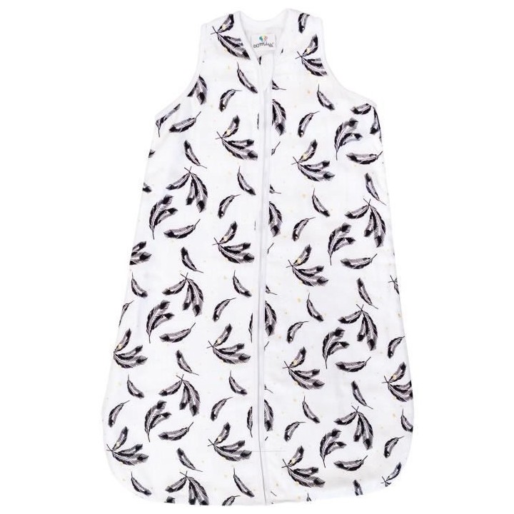 DOMIVA Gigoteuse Plumes - Mousseline 100% viscose de bambou - 0-6 mois