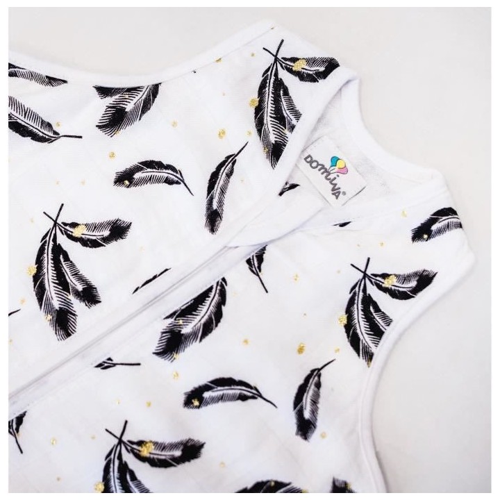 DOMIVA Gigoteuse Plumes - Mousseline 100% viscose de bambou - 0-6 mois