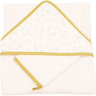 DOMIVA Coffret sortie de bain Leafy Bunny - Eponge 100% Coton - Avec g