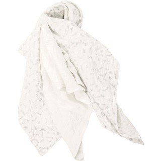 Domiva Lot 3 Langes LEAFY BUNNY - 60 x 60 cm - Coton bio