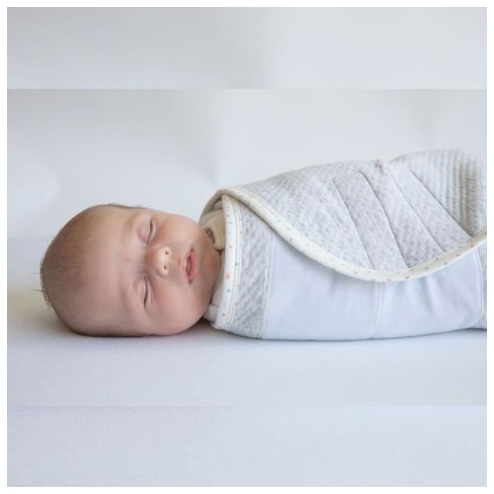 DOMIVA Couverture Calin - Microfibre 100% Polyester - Gris