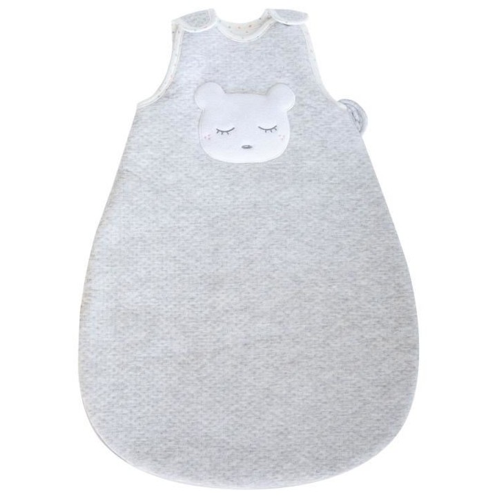 DOMIVA Gigoteuse Calin - Coton/Polyester - Naissance - Gris - 55 cm