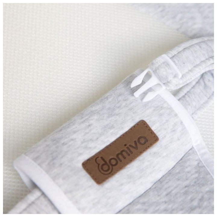 DOMIVA Plan incliné 3D Wave - Maille 3D alvéolaire - 25° - Blanc -